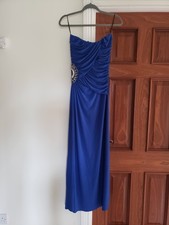 Maxi Blue dress bridesmaid/