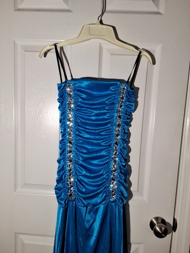 Deb turquoise ball - ball, gown