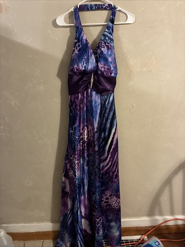Vintage deb halter neck dress - vintage,
