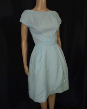 Mid-Century Blue Chiffon