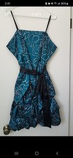 Debs Plus Size Dress Teal Blue