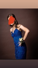 Navy Blue Formal/Debs Dress