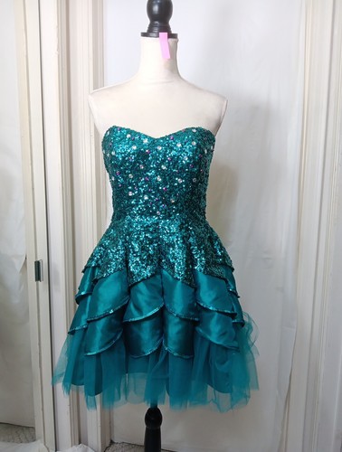 Deb strapless teal - strapless,