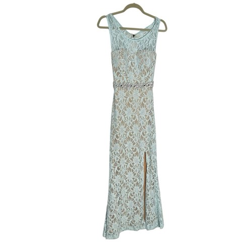Deb 2000 lace overlay blue - deb, 2000’s