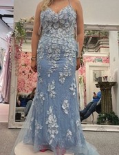 Rachel Allan Baby Blue Formal