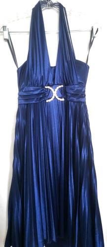 Vintage deb dress small blue - small,