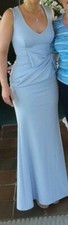 Baby blue bridesmaid formal