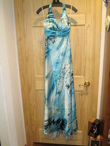 New deb long halter formal - deb,