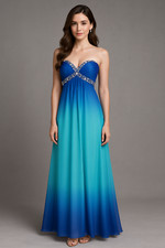 Vintage Deb Prom Dress Womens